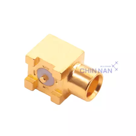 MCX Right Angle Surface Mount Jack Receptacle